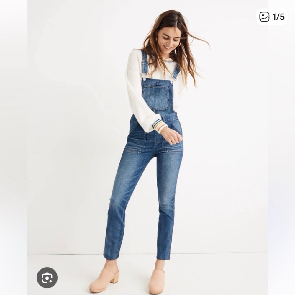Madewell Classic Blue Jeans Overalls